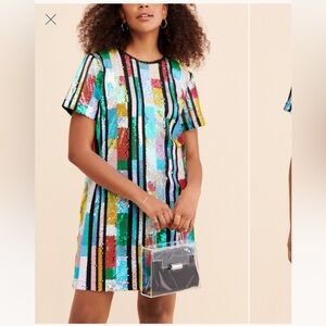 Really fun sequenced dress